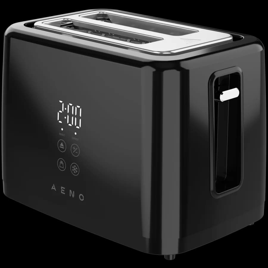 Electric Toaster, black, 220-240V, 50-60Hz, 780-930W, 2 slots, 3 modes, 7 browning levels