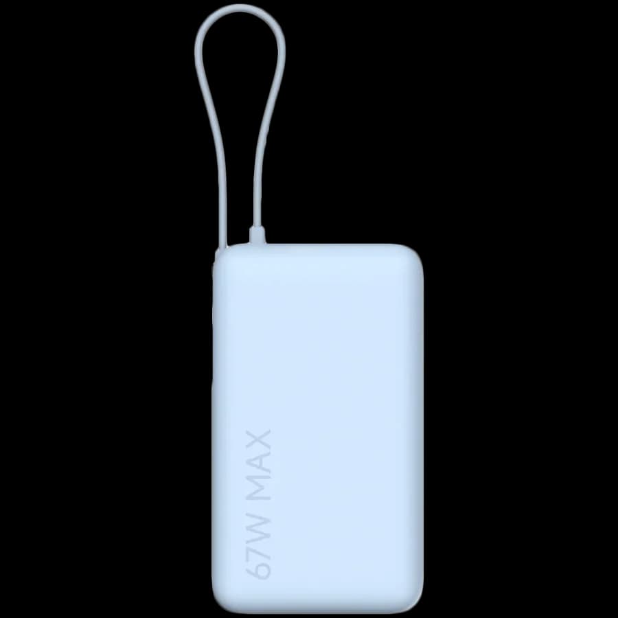 Xiaomi 67W Power Bank 10000 (Integrated Cable) Ice Blue