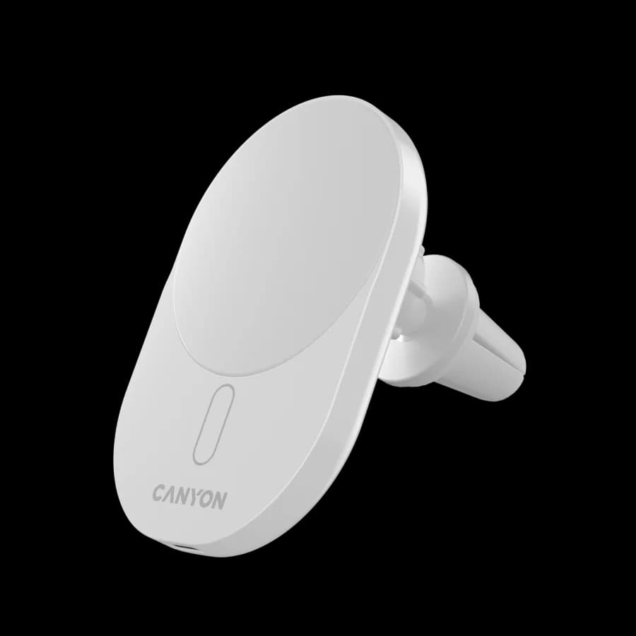 CANYON car charger OnGrip 105 15W Qi2 Wireless White