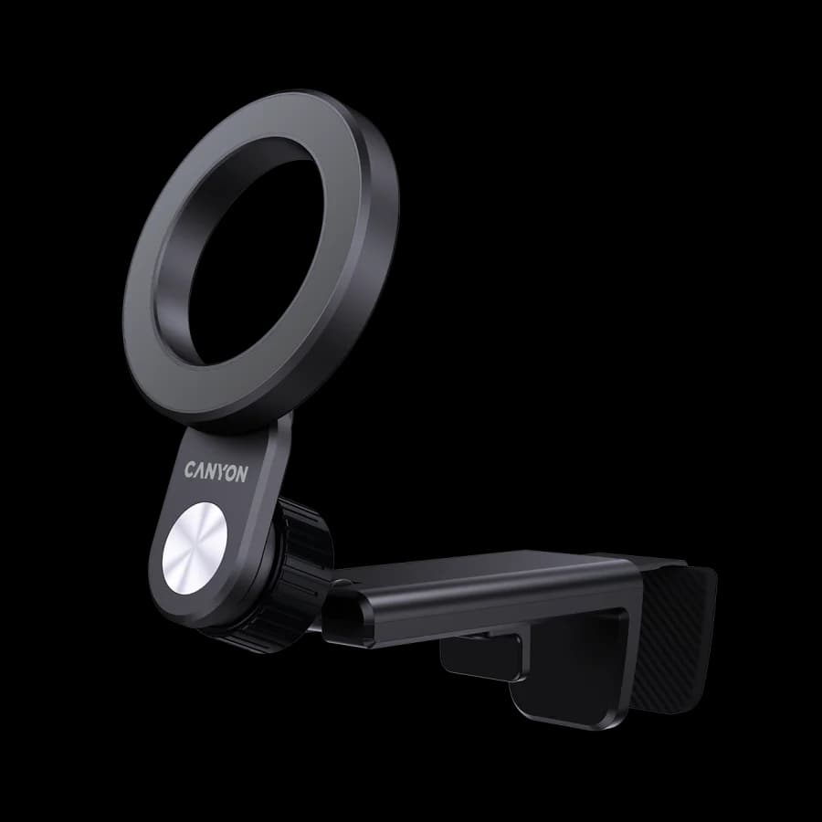 CANYON Magnetic travel holder OnGrip 11 clip mount Black