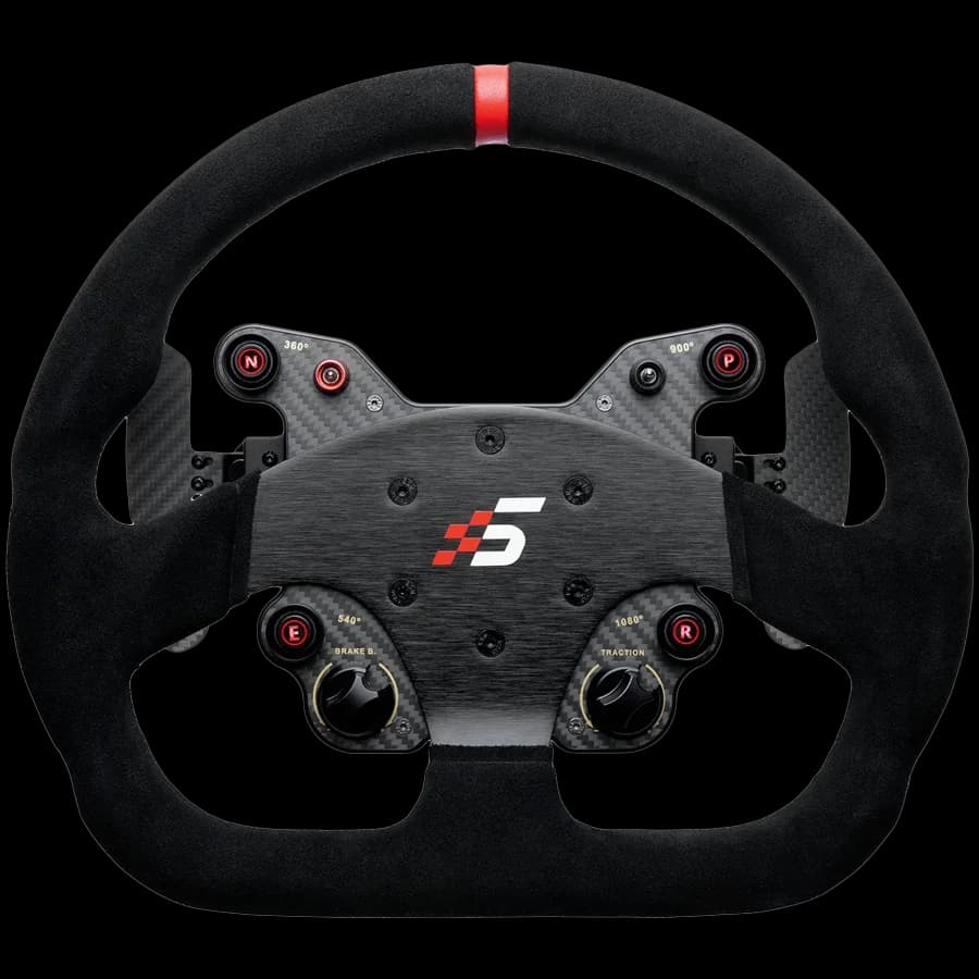 SIMAGIC GT1-SD Steering Wheel 330 mm, QR70, Paddle Shifters, suede, S212
