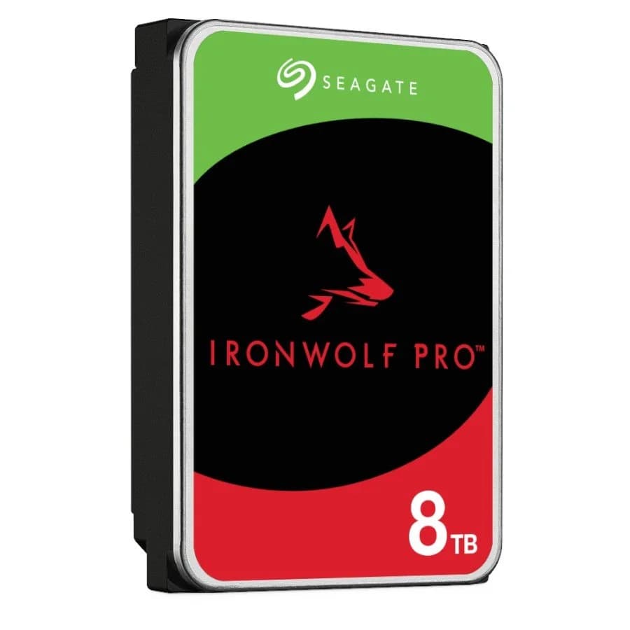 SEAGATE HDD Ironwolf pro NAS (3.5''/8TB/SATA/rmp 7200)