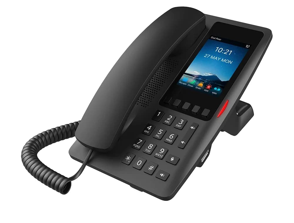 Fanvil телефон IP Wi-Fi Phone - H6W Black, VoIP