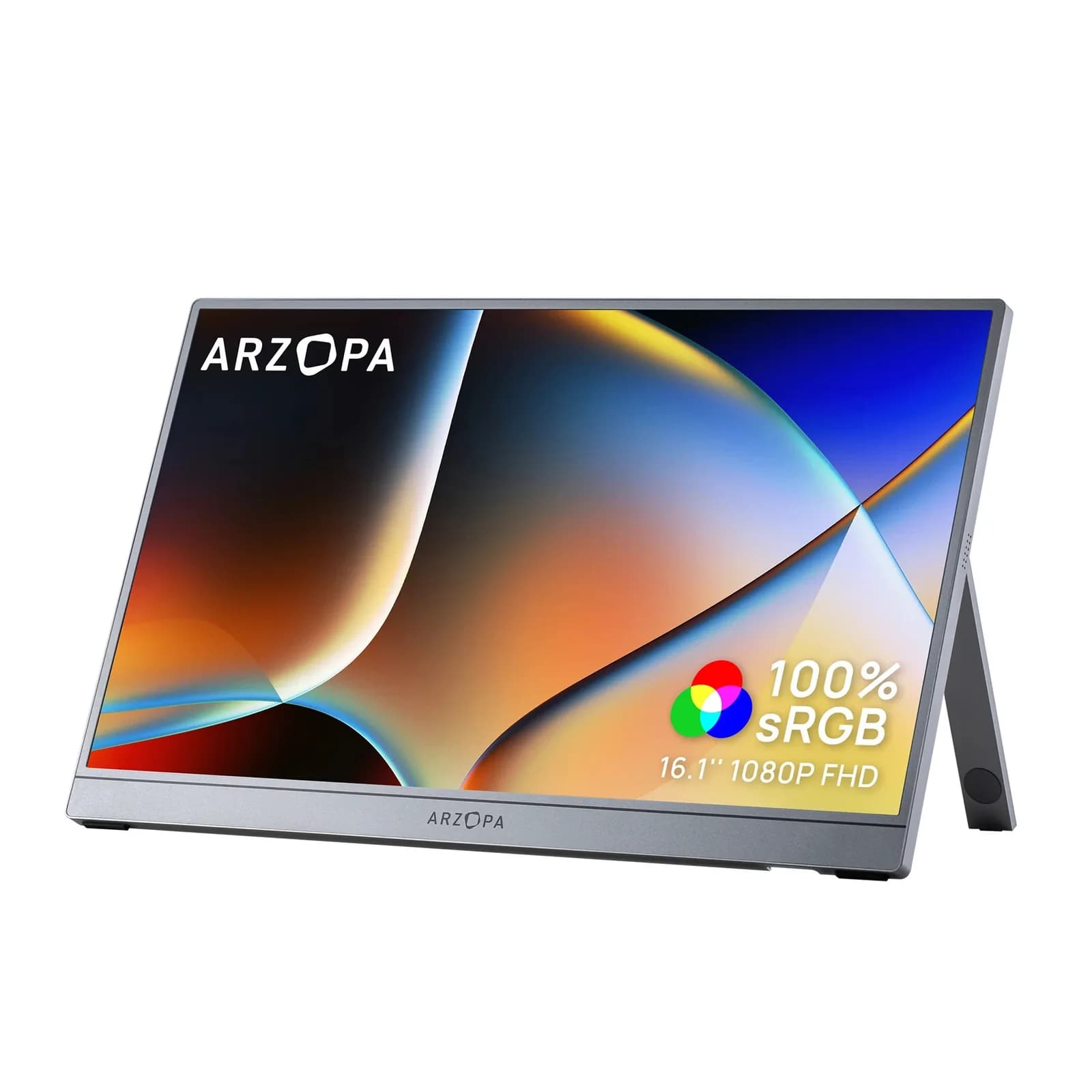 Arzopa преносим монитор Portable Monitor - Z1C - 16.1", 60Hz, IPS, Grey