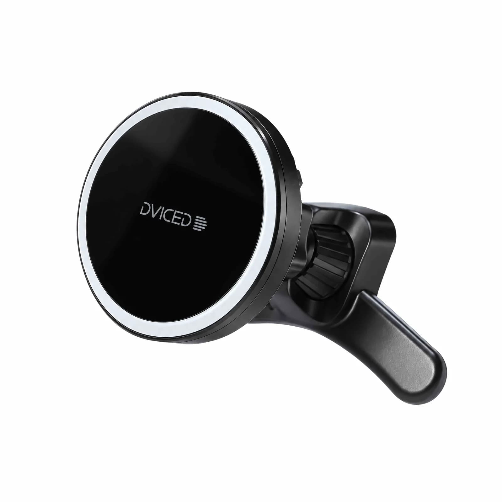 Dviced Magnetic Qi2 Wireless Car Charger with Cooling Fan - Black
