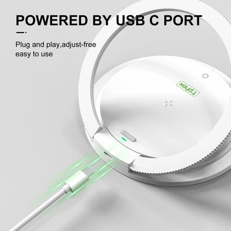 BEDSIDE LAMP T-PHOX WITH CHARGER SL-603 15 WHITE