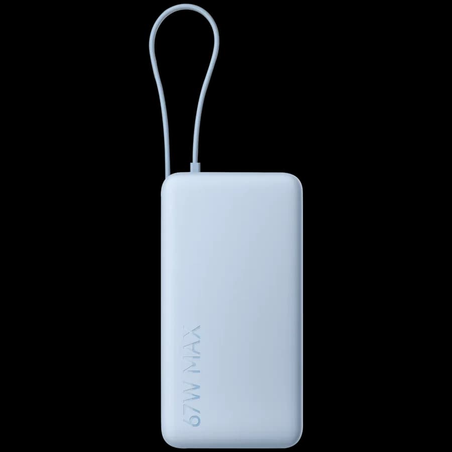 Xiaomi 67W Power Bank 20000 (Integrated Cable) Ice Blue