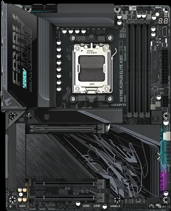 GB X870E AORU ELITE X3D