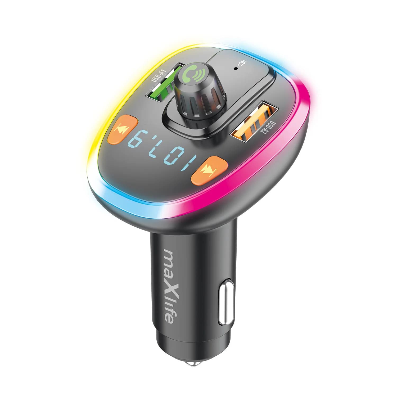 Maxlife FM transmitter BT MXFT-04 black