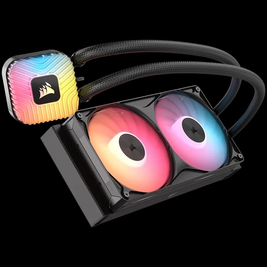 CORSAIR NAUTILUS II 240 RS ARGB, 240mm Radiator, Liquid CPU Cooler