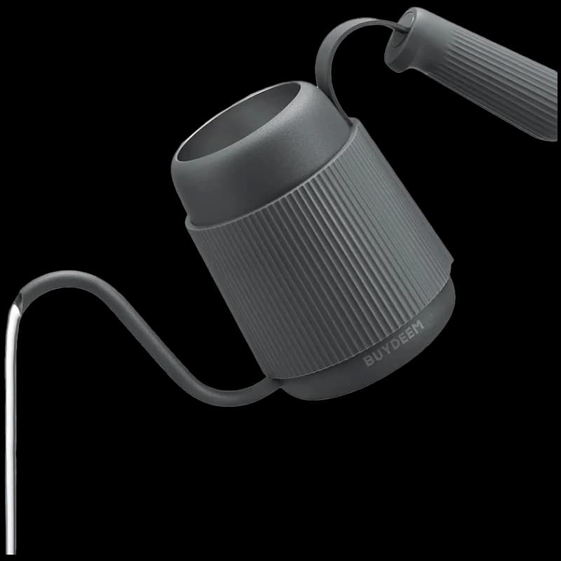BUYDEEM Gooseneck Pour Over Coffee Kettle, model CD2006, color Ink Grey