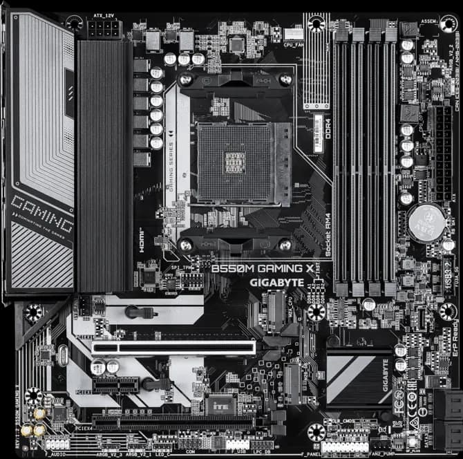 GB B550M GAMING X
