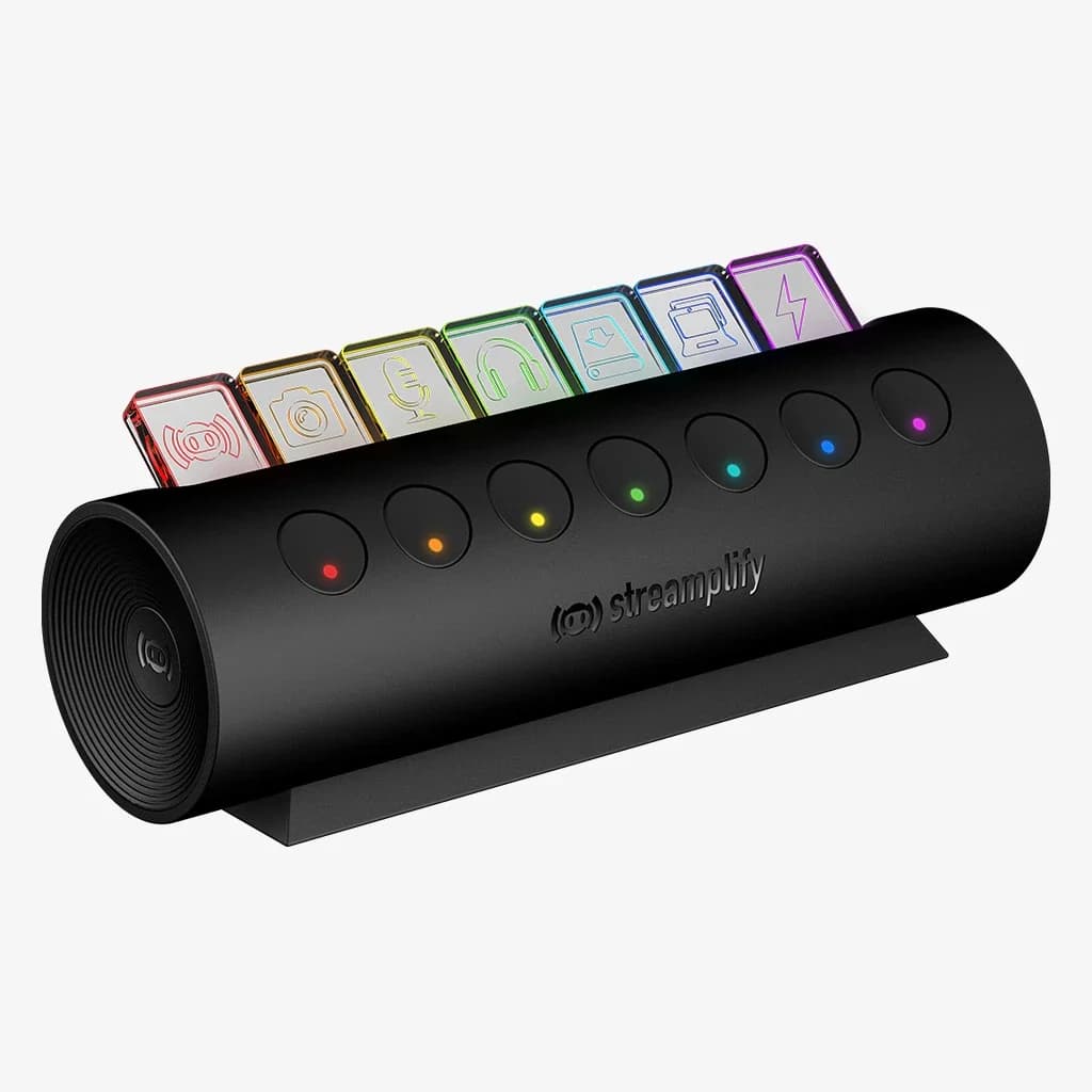 Streamplify стрийминг хъб/дек Streaming HUB CTRL 7 RGB - 7 x USB-A - SPUH-HC71217.11