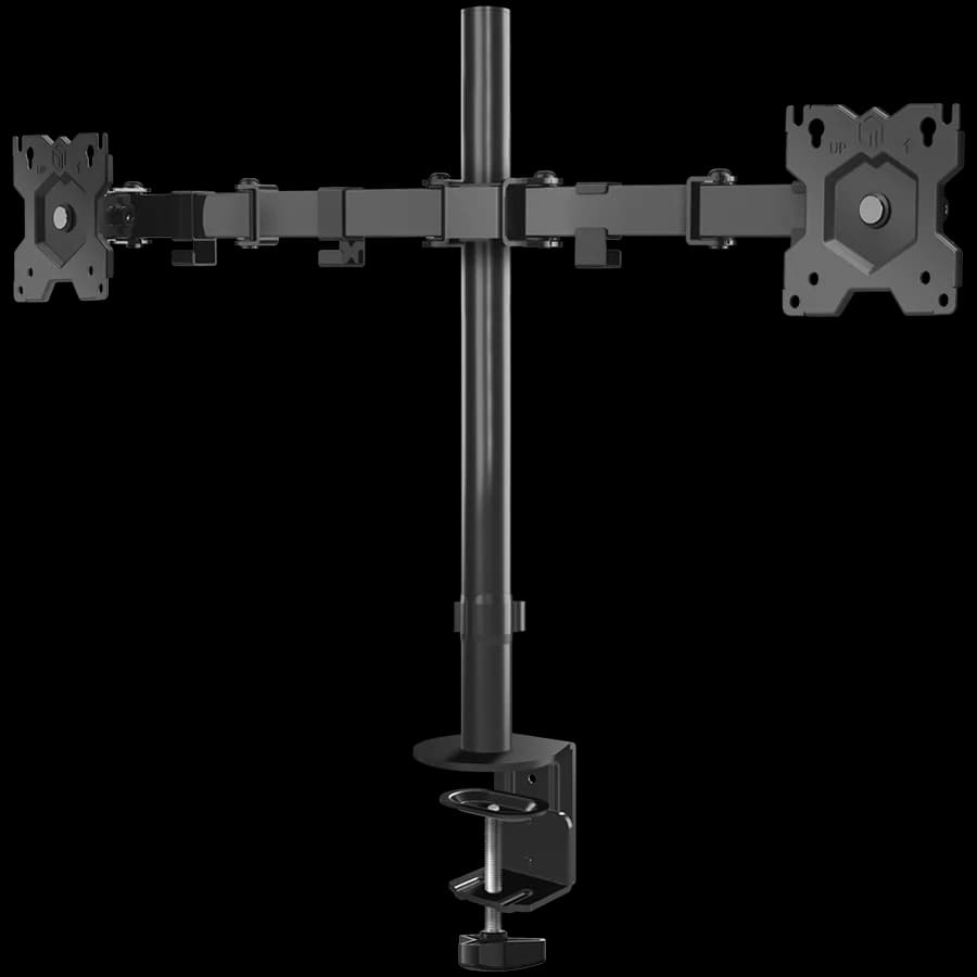 ONKRON Dual Monitor Stand for 13''-32'' Screens up to 8 kg, Black