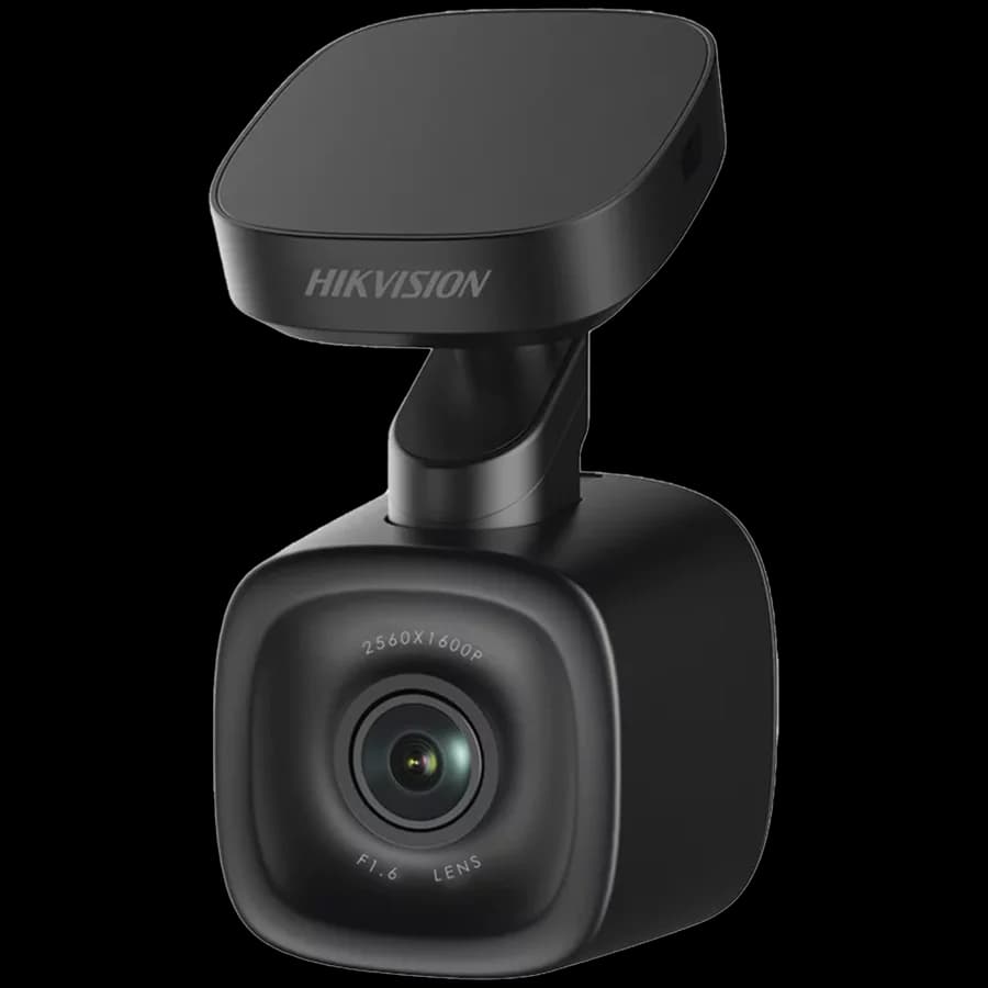 Hikvision FHD Dashcam F6 Pro, OV-05A20, 30 fps@1600P, H265, FOV 109°, GPS, ADAS supported, Voice command, micro SD up to 128 GB, built-in MIC and speaker, Wi-Fi, G-sensor, micro USB, 3.8m cable.