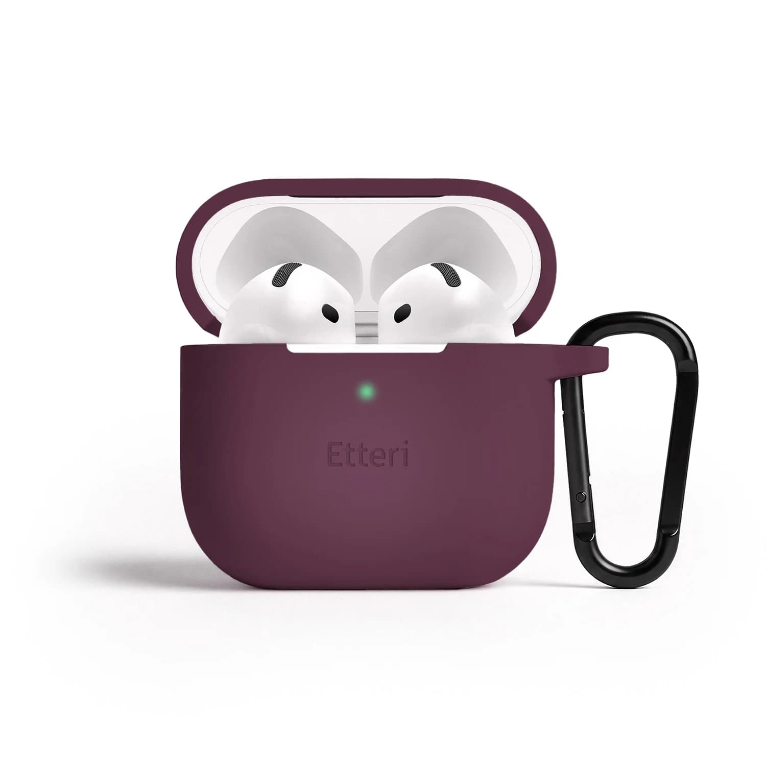 Etteri silicone case for AirPods 4 / AirPods 5 dark cherry