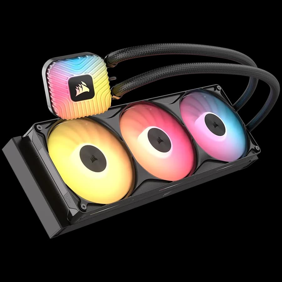 CORSAIR NAUTILUS II 360 RS ARGB, 360mm Radiator, Liquid CPU Cooler