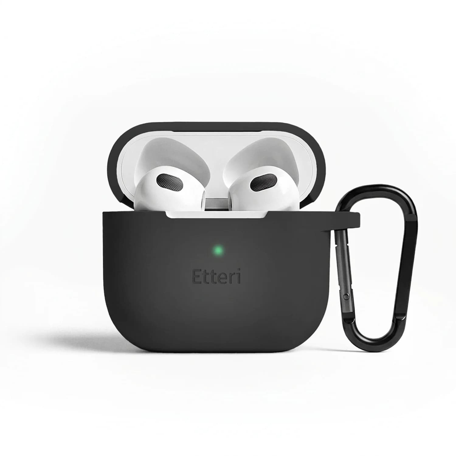 Etteri silicone case for AirPods 3 black