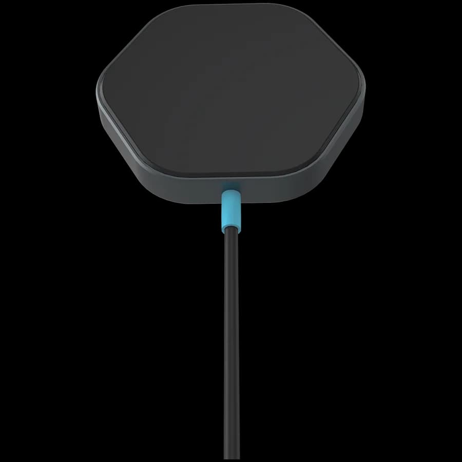 CANYON wireless charger HEXAGON 110 Dark Grey Blue