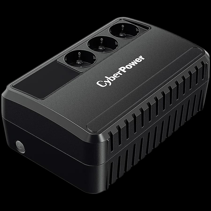 CyberPower UPS с AVR, 650VA/360W, Line-Interactive, 3x Schuko, Runtime at 90W ( min ):18, Surge and Spike protection; GreenPower UPS; BU650EG