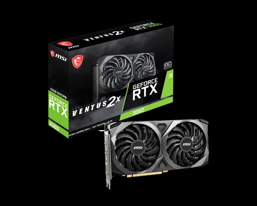 MSI RTX3060 VENTUS 2X 12G OC