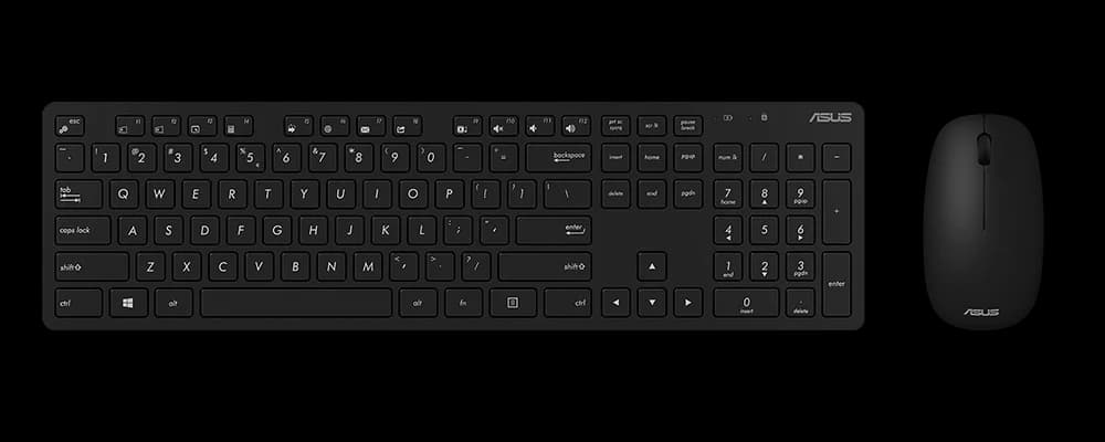 ASUS W5000 WL KB+MOUSE BLACK