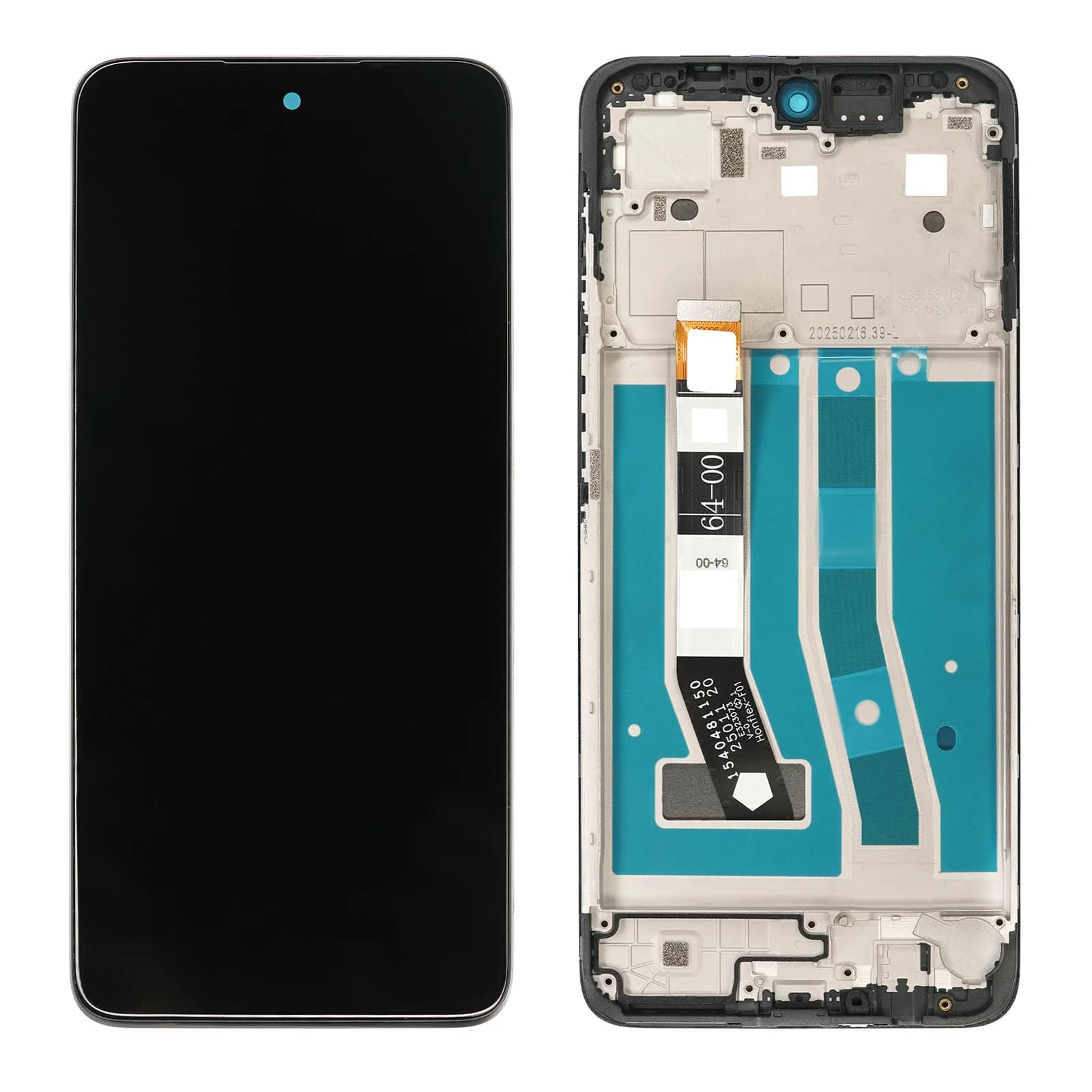 LCD display Motorola Moto G55 5G with frame original Service Pack
