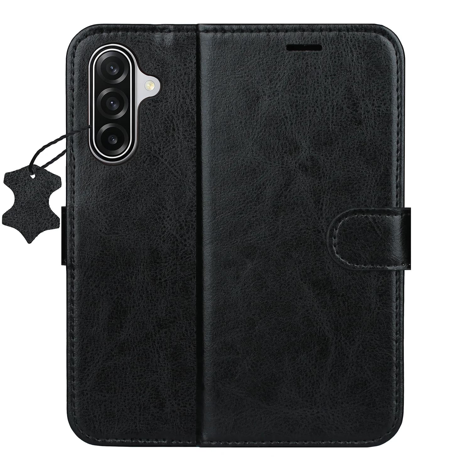 Smart Luxe leather case for Samsung Galaxy S25 FE / S26 FE black
