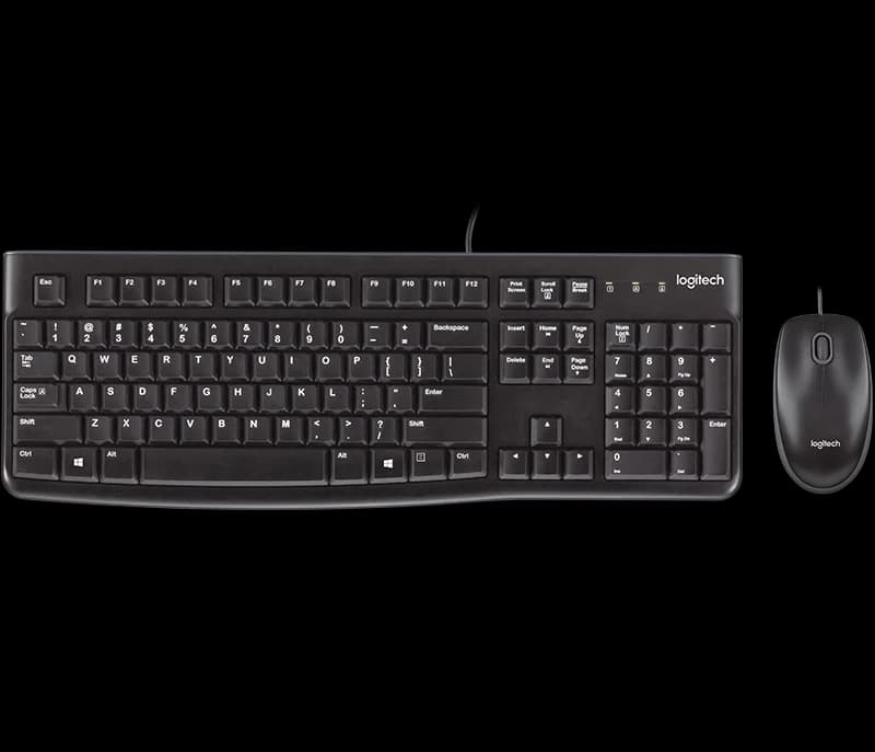 LOGITECH MK120 DESKTOP BLACK