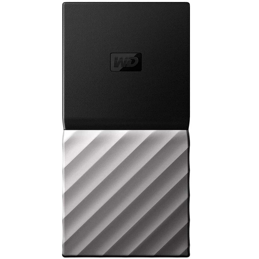 WD My Passport 256GB External SSD, USB 3.1 Gen2, Read/Write: 540 / 540 MB/s, cable: Type-C to Type-C