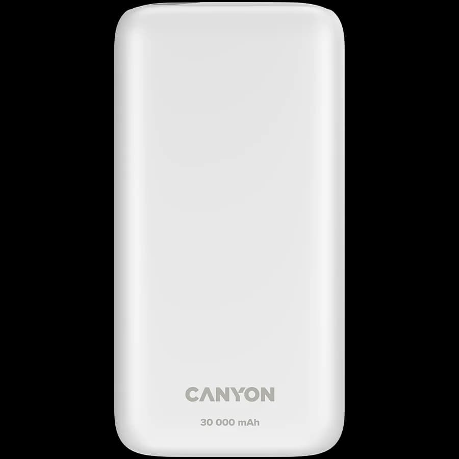 CANYON power bank PB-301 LED 30000 mAh PD 20W QC 3.0 White