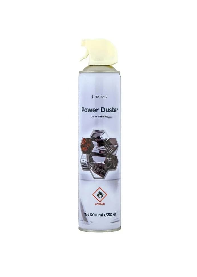 Gembird компресиран въздух Compressed Air Duster - CK-CAD-FL600-01 - 600 ml