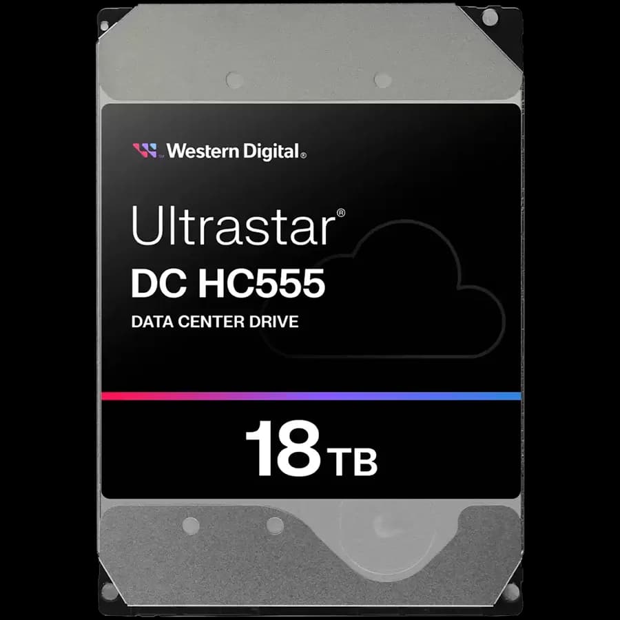 HDD Server WD/HGST ULTRASTAR DC HC555 (3.5’’, 18TB, 512MB, 7200RPM, SATA 6Gb/s, 512E SE NP3) SKU: 0B48723