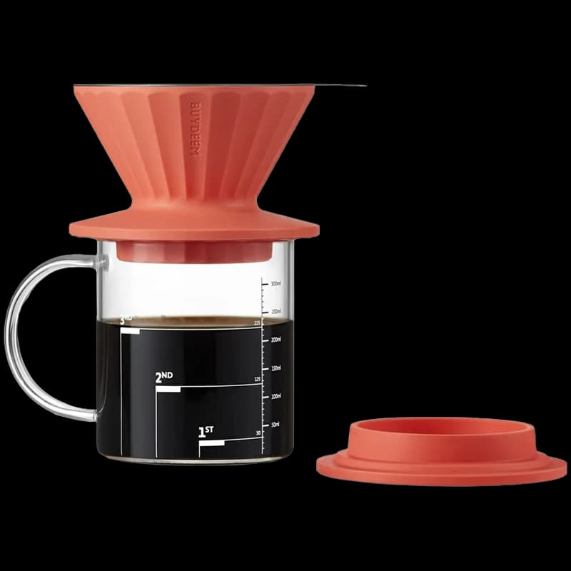 BUYDEEM Coffee filter, model CD1024, color Vivid Orange