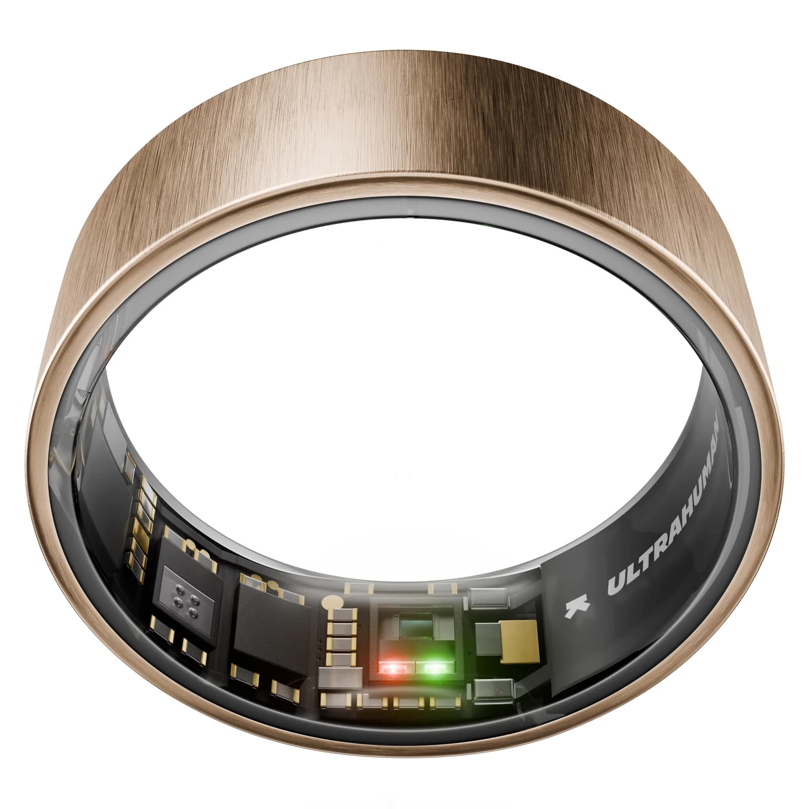 Ultrahuman Ring Air - Smart Ring, Charger, USB Cable / Size-14- Brushed_Rose_Gold