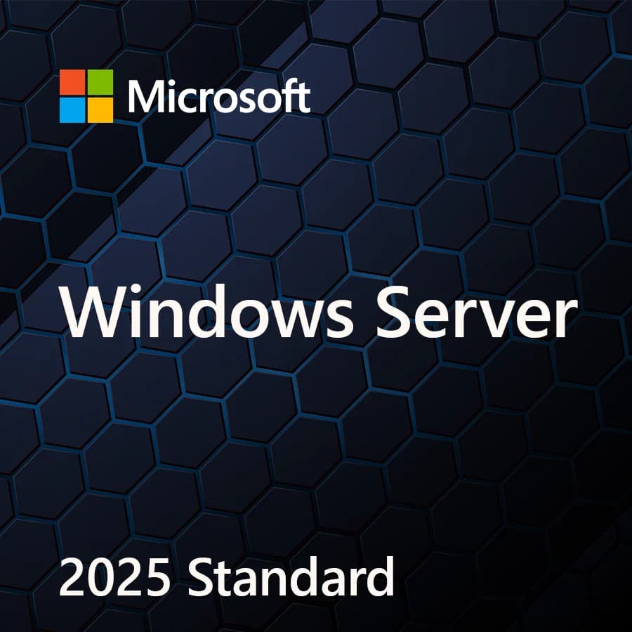 Windows Svr Std 2025 COA ORY OEI PC 16 Core