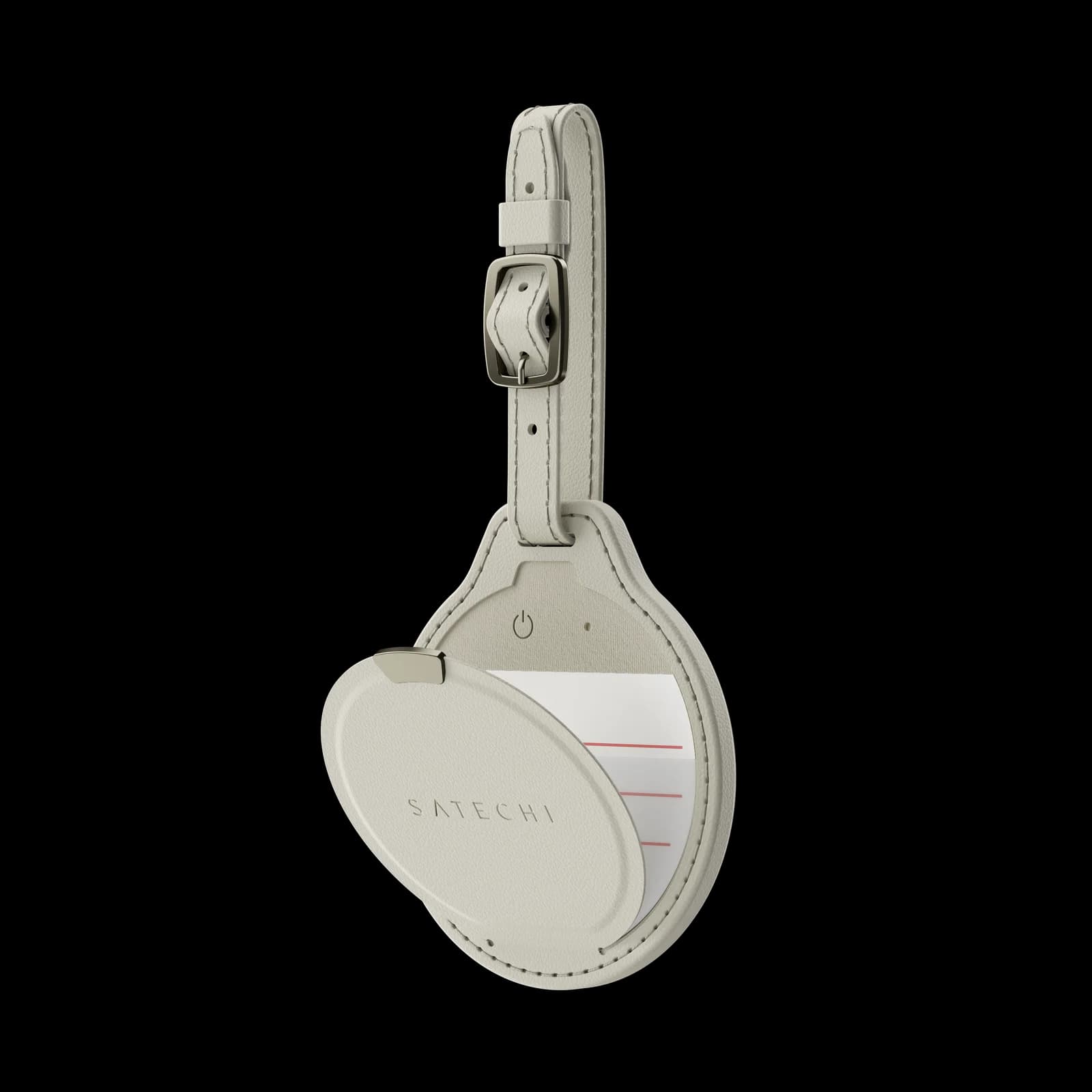 Satechi Vegan-Leather FindAll Luggage Tag - Sand