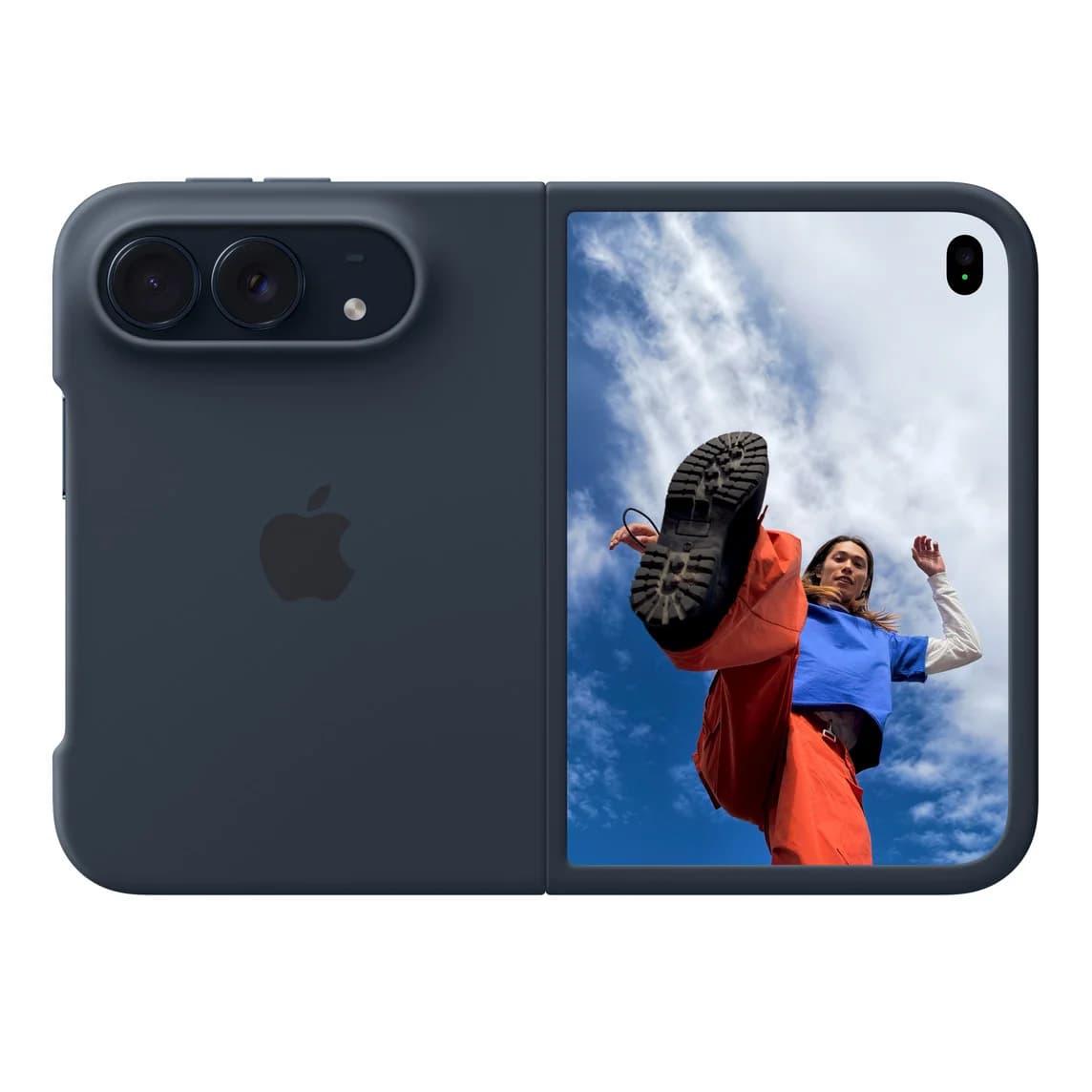 Apple iPhone Duo Case - Navy Blue