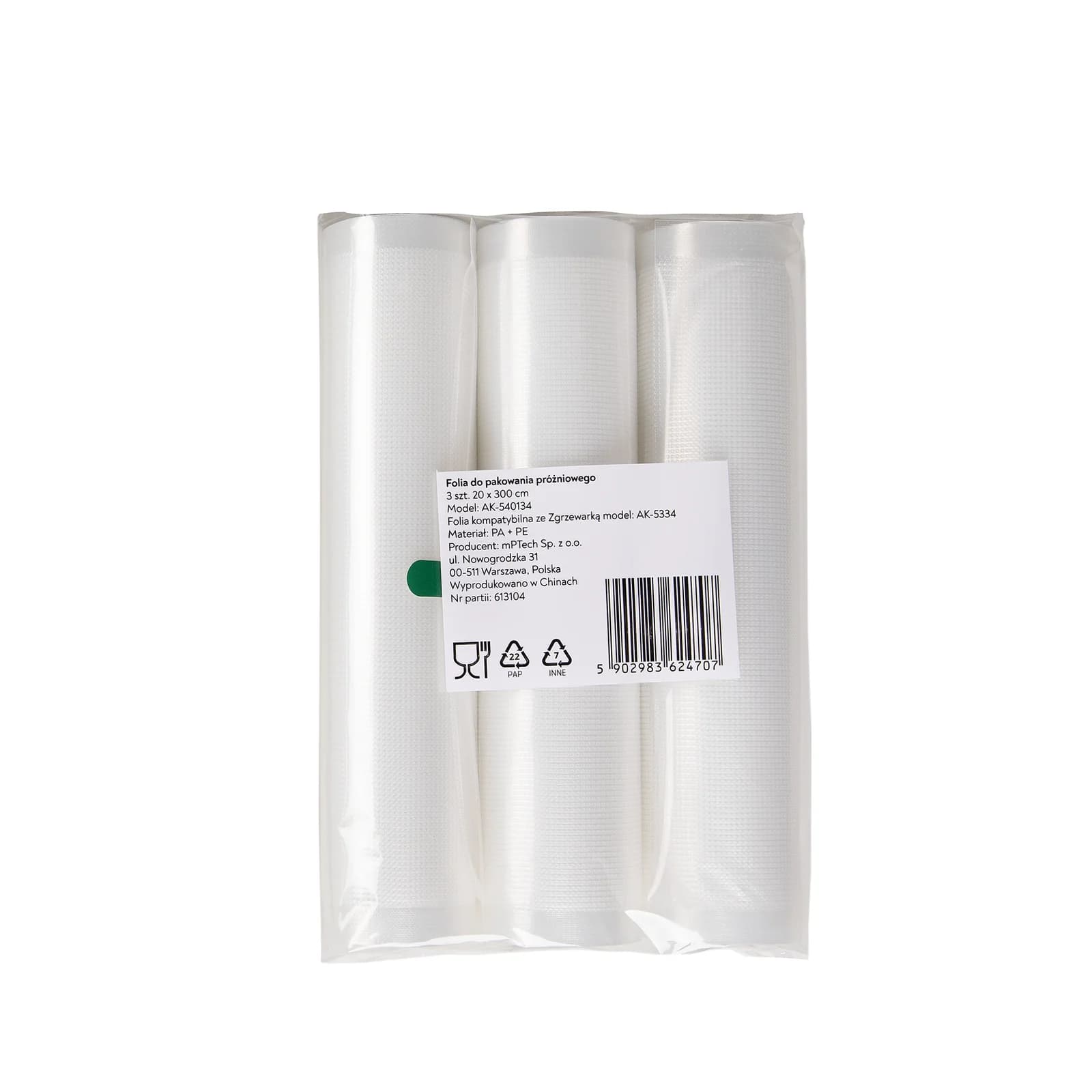 Huslog vacuum pack 3pcs 20 x 300 cm AK-541234