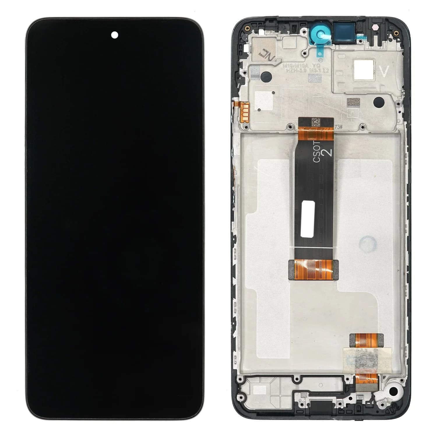 LCD + touch panel Redmi 12 4G/5G original with fram