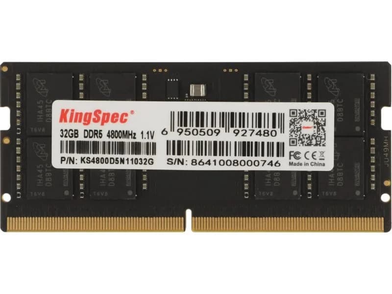32G DDR5 4800 KINGSPEC SODIMM