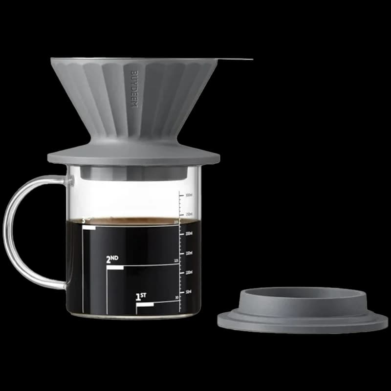 BUYDEEM Coffee filter, model CD1024, color Ink Grey