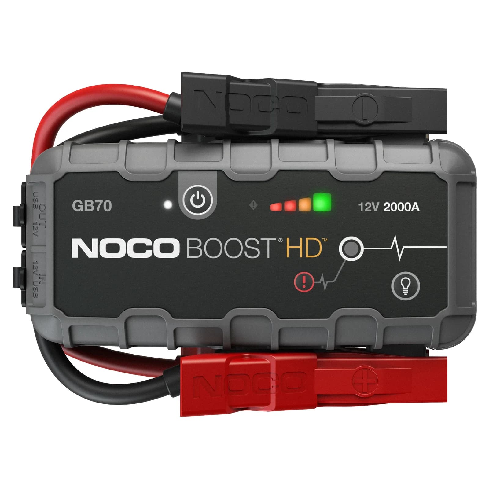 NOCO мултифункционален стартер за автомобил Jump Starter - BOOST HD GB70 - 2000A, 12V