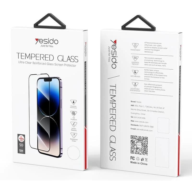 Yesido Glass 5D for Xiaomi Redmi Note 14 5G TG01