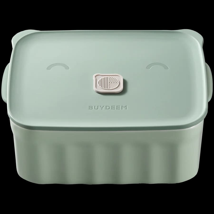 BUYDEEM Bento Lunch Box 810 ml, model CT1006, color Cozy Greenish