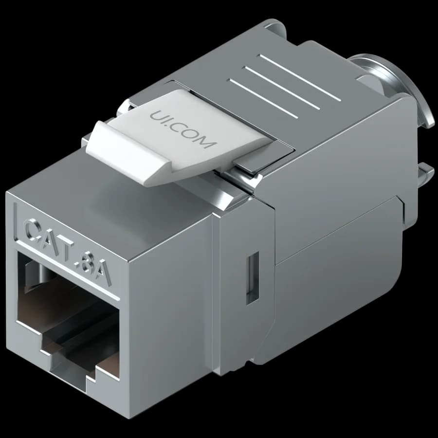 Ubiquiti UniFi UACC-Keystone-Jack-C6A Toolless keystone for terminating a Cat6A Ethernet jack without the use of a