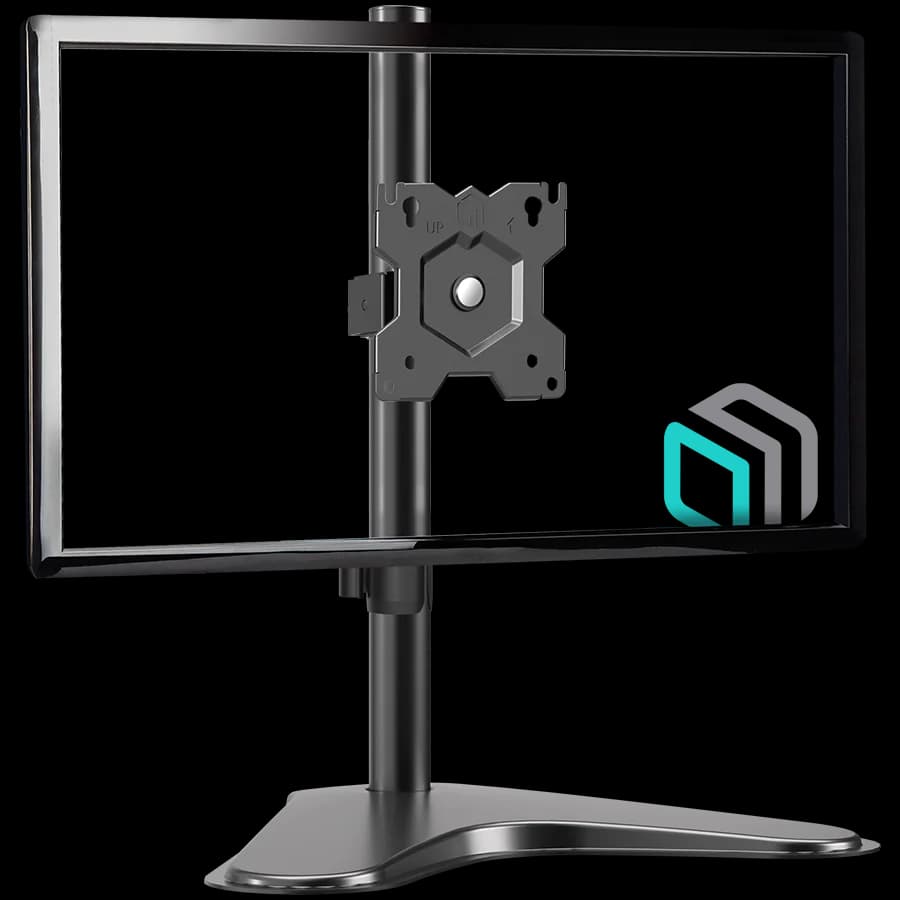ONKRON Monitor Stand for 13 to 34-Inch LCD LED OLED Screens up to 8 kg, Black