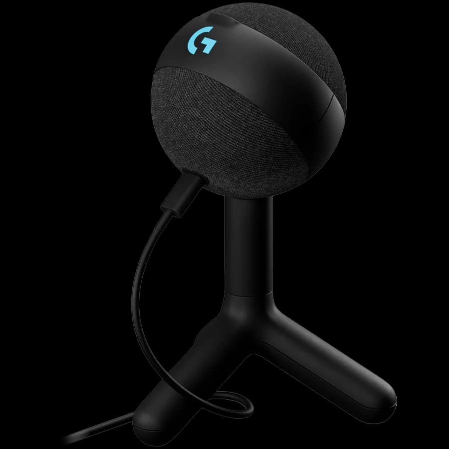 LOGITECH G Yeti Orb RGB Gaming Microphone - LIGHTSYNC - BLACK - USB