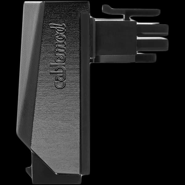 CableMod 12VHPWR 90 Degree Angled Adapter (Nvidia 4000 series) - Variant A - Black