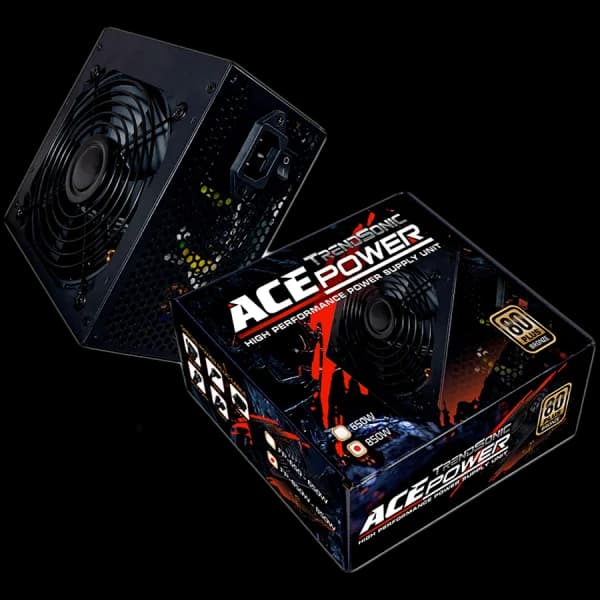 FP-850W 80 PLUS Bronze certified high performance power supply Efficiency 20%Load=82% / 50%Load=85%/ 100%Load=82%Ultra-quiet ,120mm fan, 0.97 Active Power Factor Correction +12V Single Rail Design